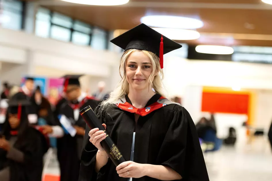Blackpool graduate honoured with legal award after overcoming personal loss