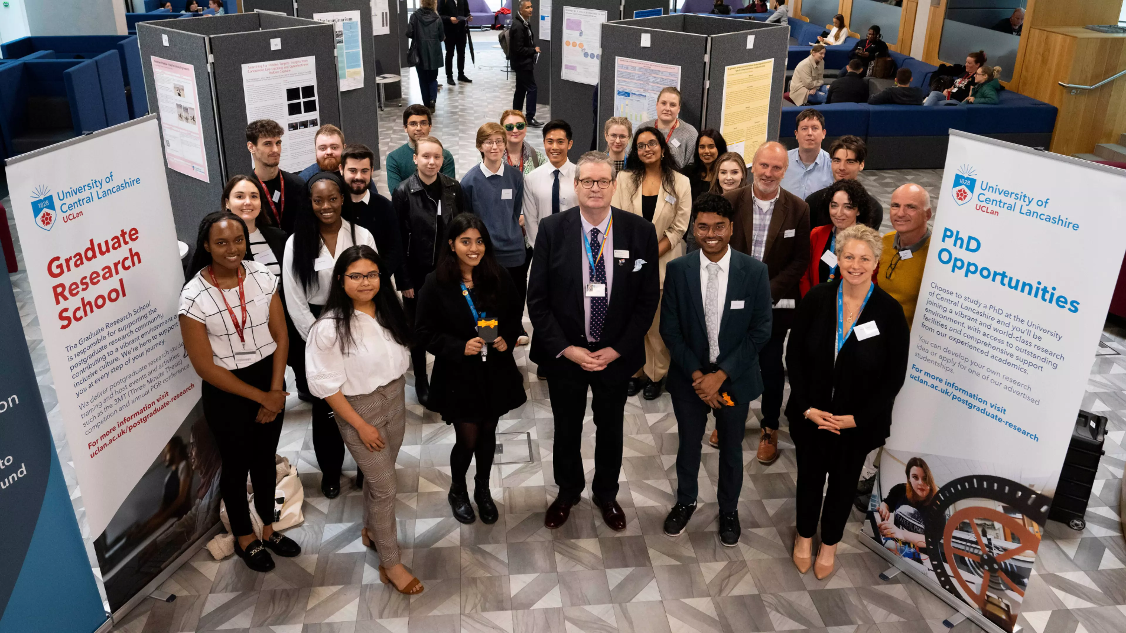 Undergraduate research students shine at poster exhibition