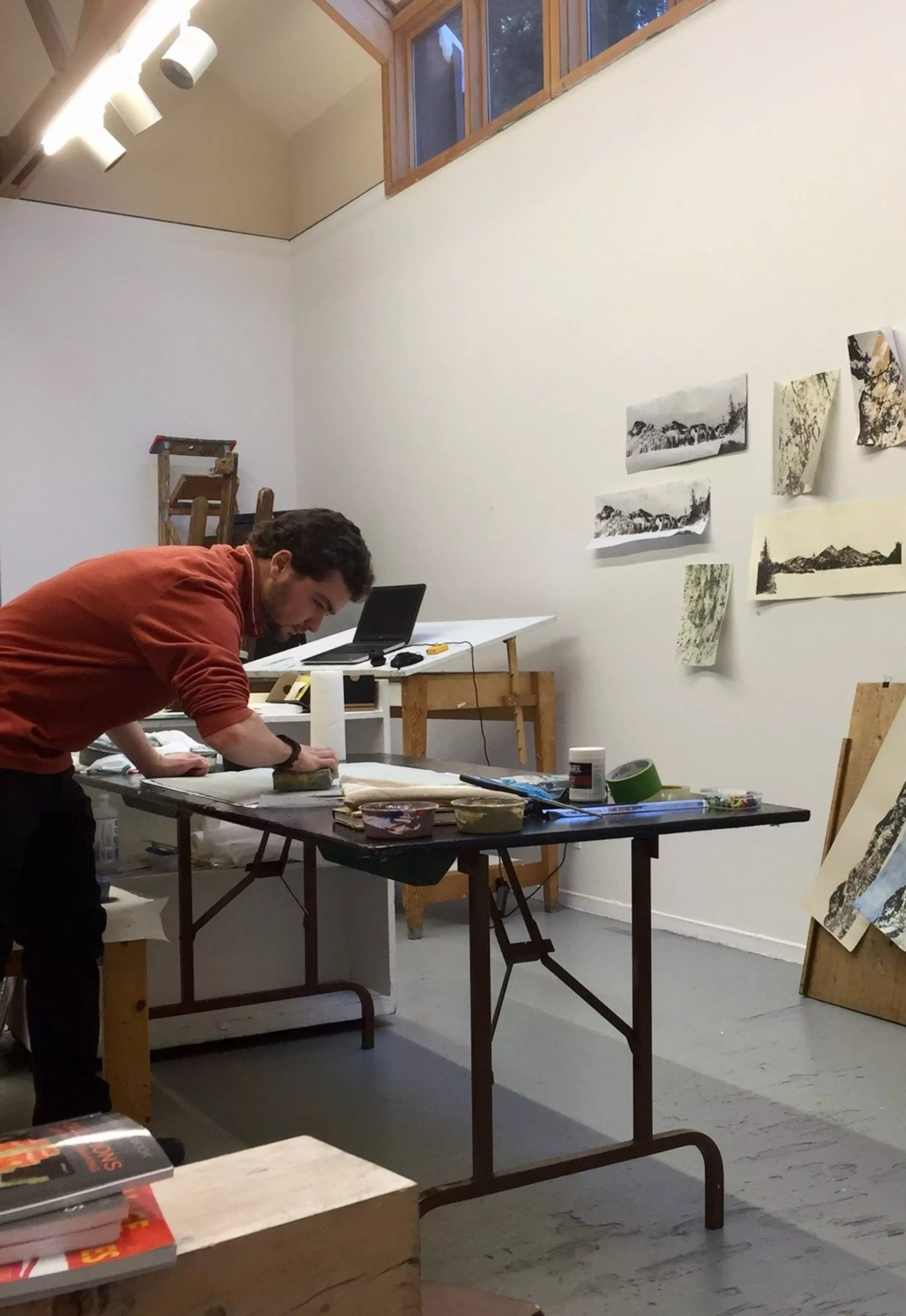 Fine Art Alumnus Tom Makes His Mark as a Printmaker in Canada