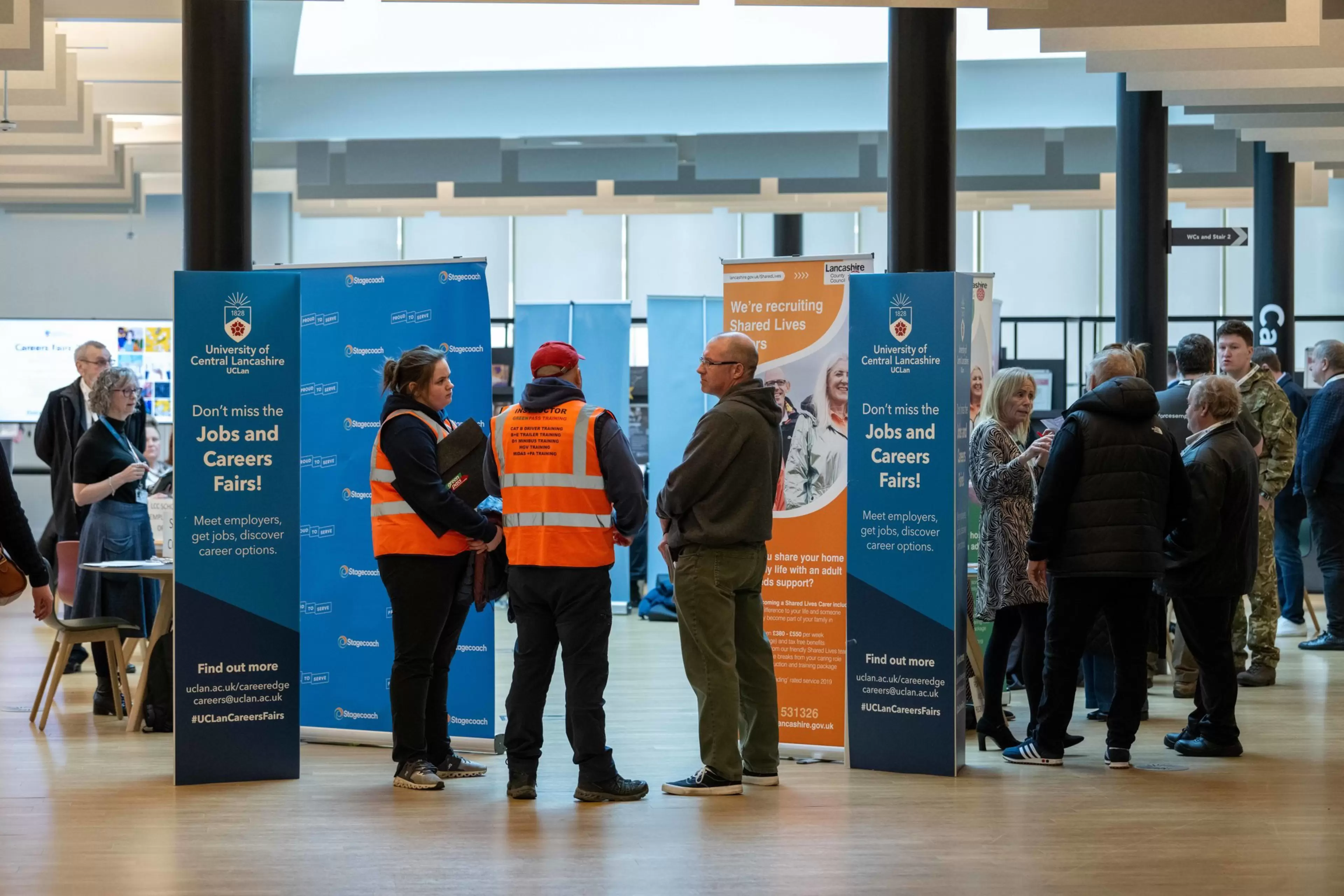 UCLan hosts match making job fair for local ex-forces personnel