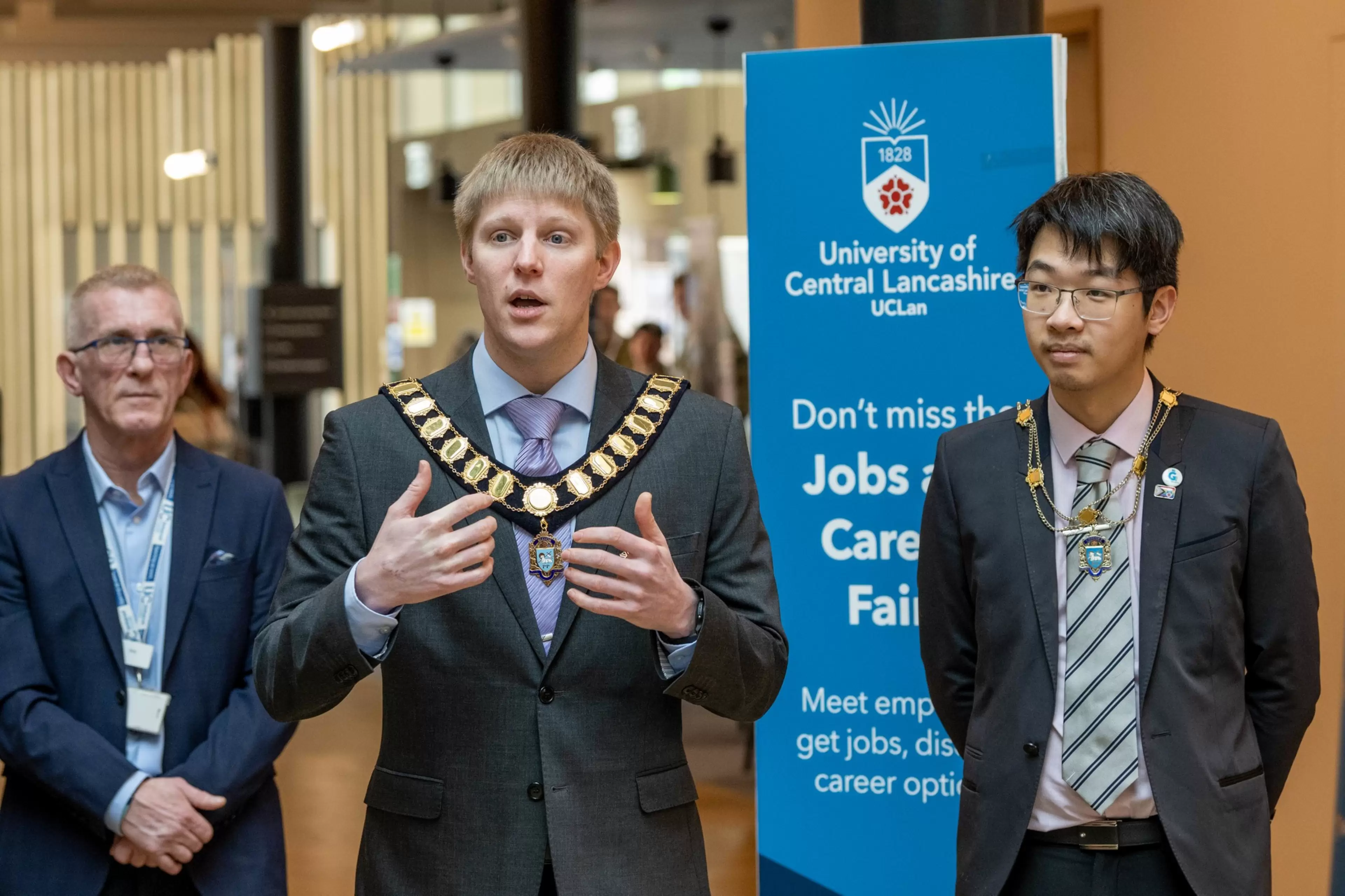 UCLan hosts match making job fair for local ex-forces personnel
