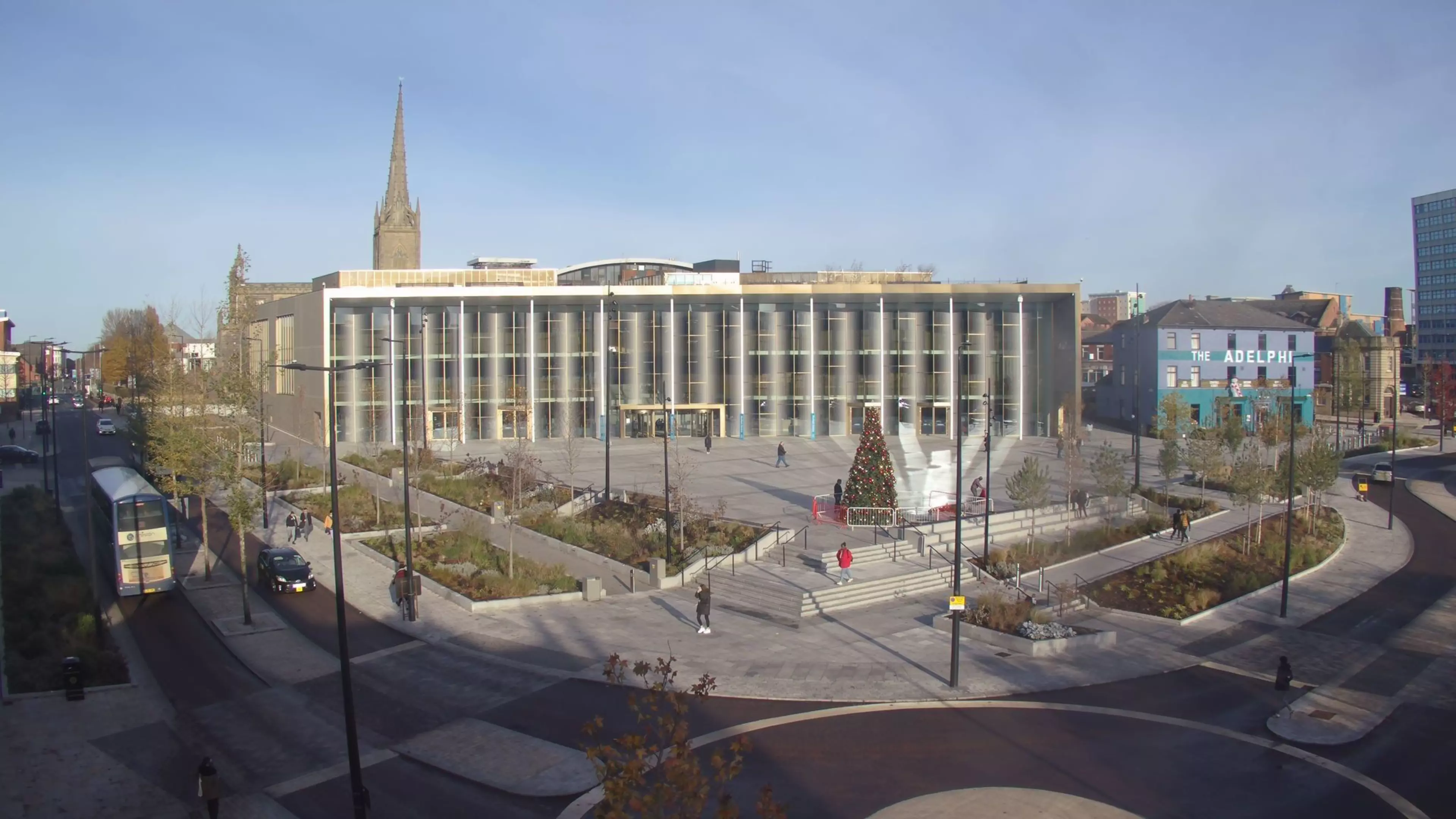 Student Centre and University Square at our Preston Campus