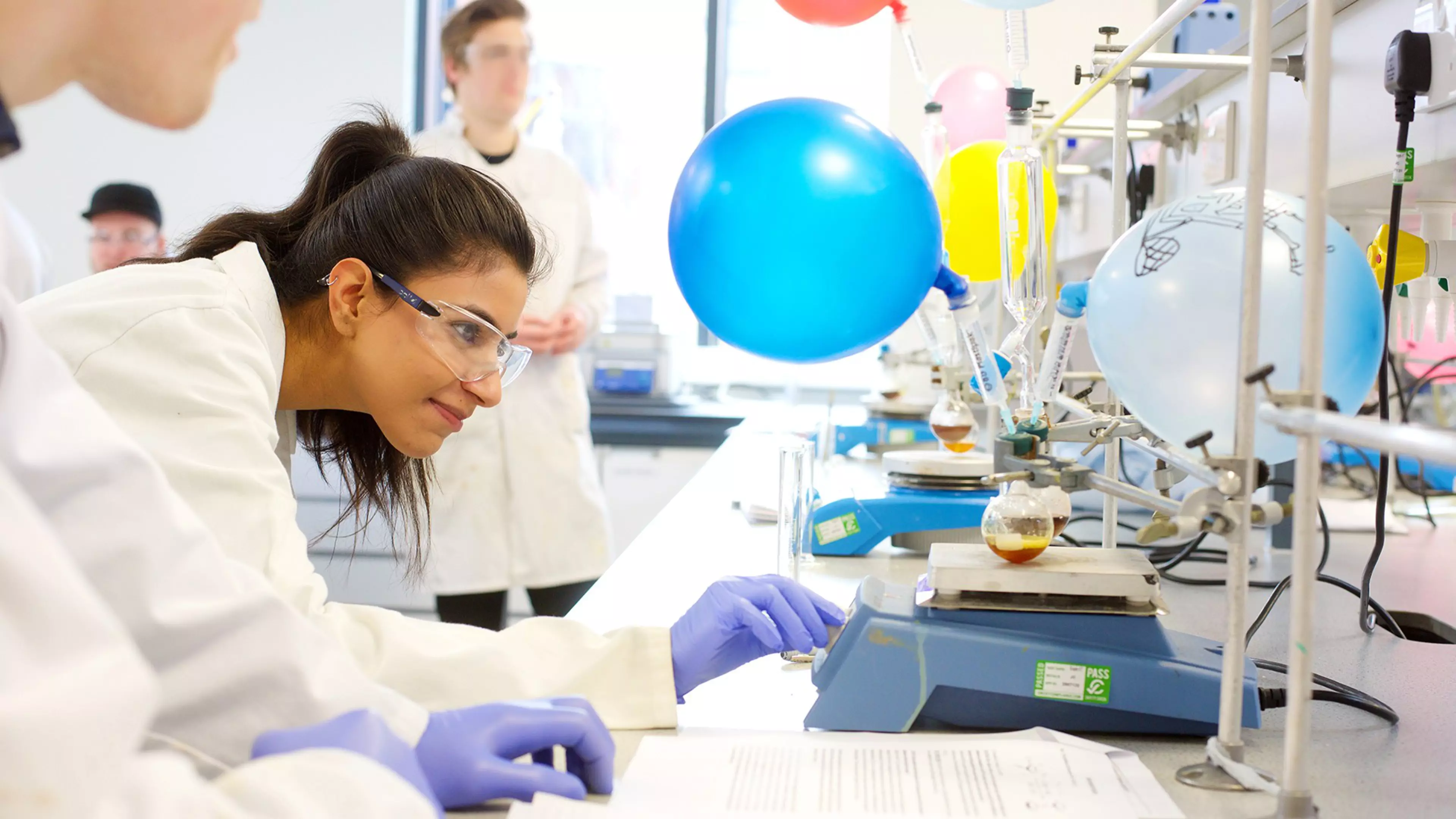 Study Chemistry at the University of Lancashire